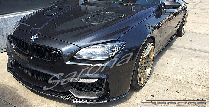 Custom BMW 6 Series  Coupe, Convertible & Sedan Front Bumper (2012 - 2016) - $980.00 (Part #BM-074-FB)